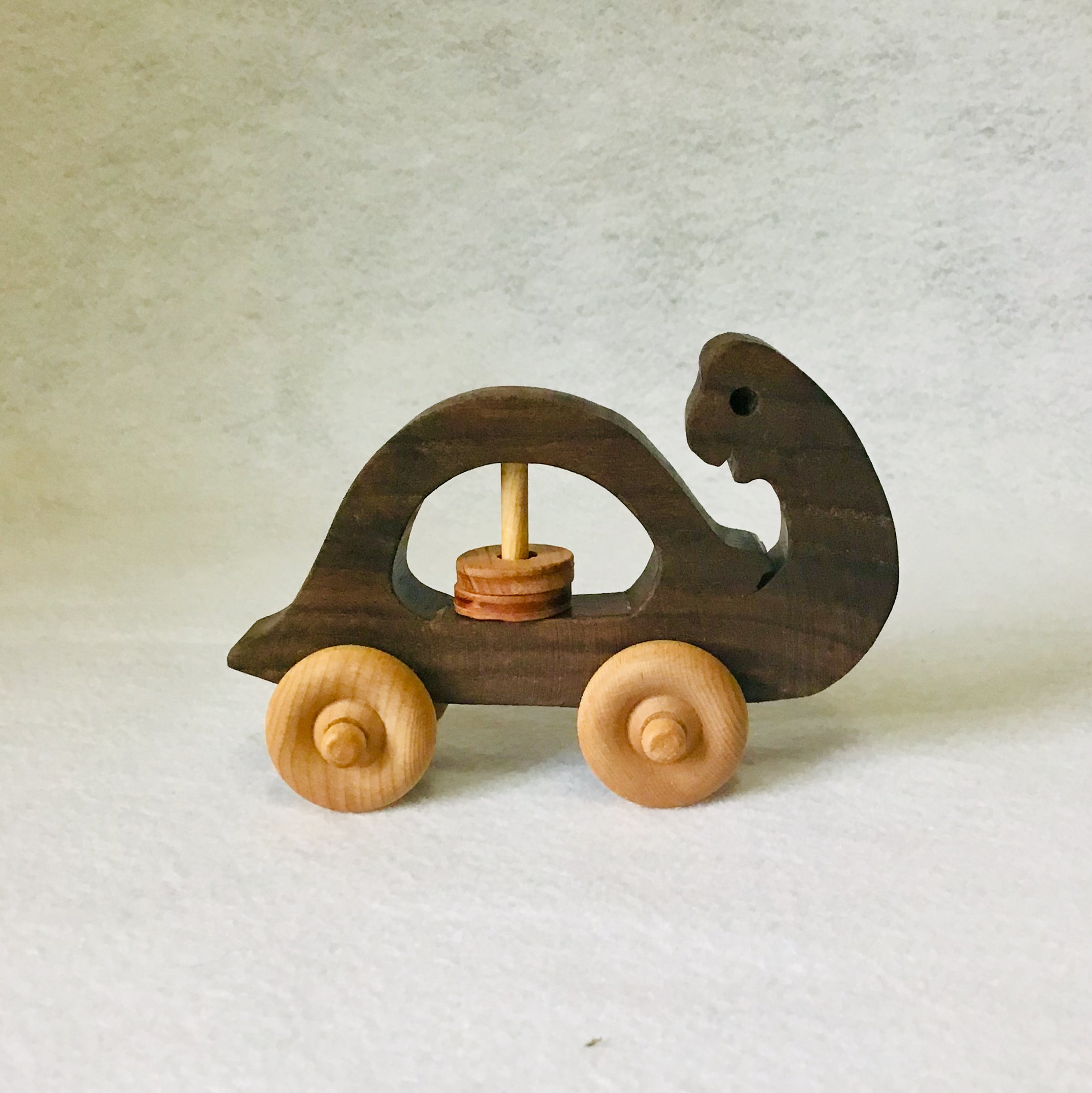 Baby Toy Handmade Wooden Rattle Fish and Turtle – LoCo Fly Shop